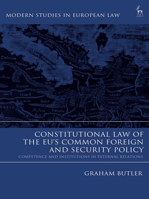 cover image of Constitutional Law of the EU's Common Foreign and Security Policy